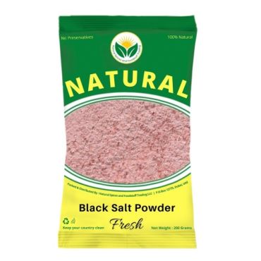 Natural Spices Black Salt Powder, 500 G